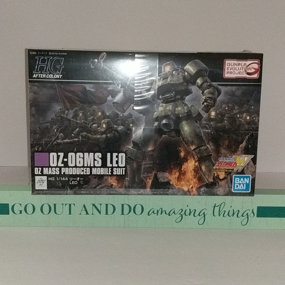 🎀 BANDAI 🎀 OZ-06MS Leo Mobile Suit Japan Model Kit NEW AUTH 🎀 - Picture 1 of 11